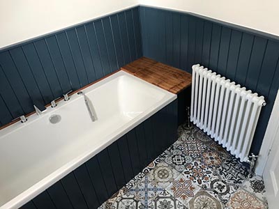 Bathroom Renovation Cardiff Florek Renovations bath radiator walls